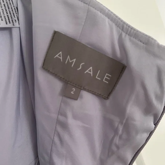 Amsale Sequin Floral Cocktail Dress - Picture 2 of 10